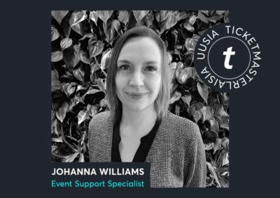 Tutustu uuteen kollegaamme: Johanna Williams