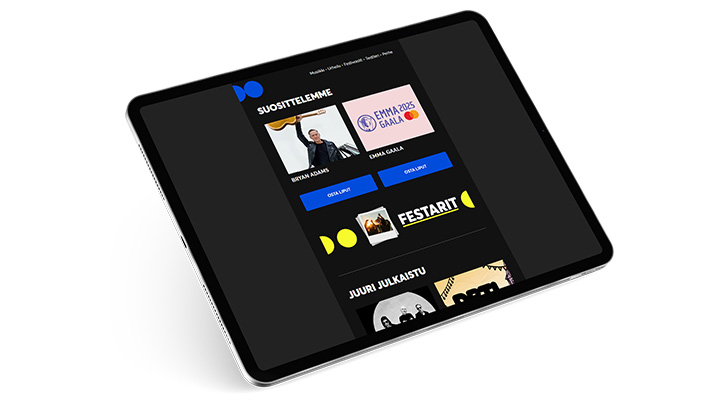 ticketmasterin markkinointikanavat - sähköposti