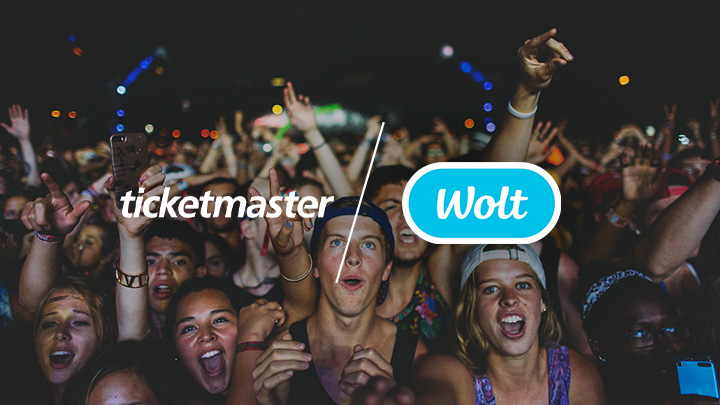 ticketmaster / wolt