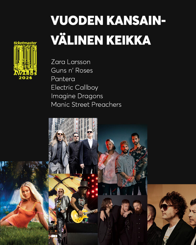 Vuoden kansainvälinen keikka